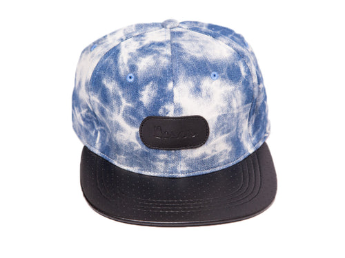 Sky Perforated Leather Strapback