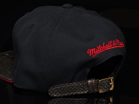 Toronto Raptors Snakeskin Strapback