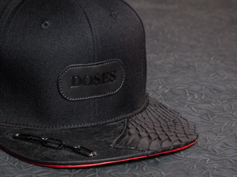 Doses UNIQUE Snakeskin Strapback