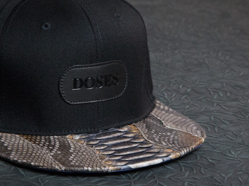 Doses UNIQUE Snakeskin Strapback