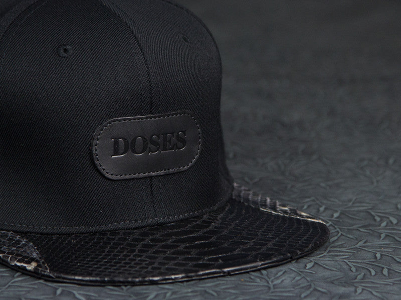 Doses UNIQUE Snakeskin Strapback