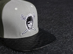 Raiders Alligator Strapback