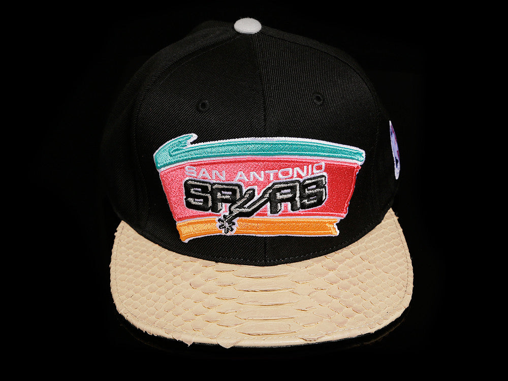 San Antonio Spurs Snakeskin Strapback