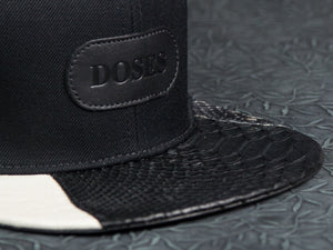 Doses UNIQUE Snakeskin Strapback