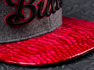 Chicago Bulls Snakeskin Strapback