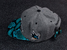 San Jose Sharks Snakeskin Strapback