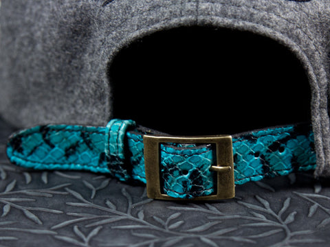 San Jose Sharks Snakeskin Strapback