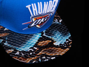 Oklahoma City Thunder Snakeskin Strapback