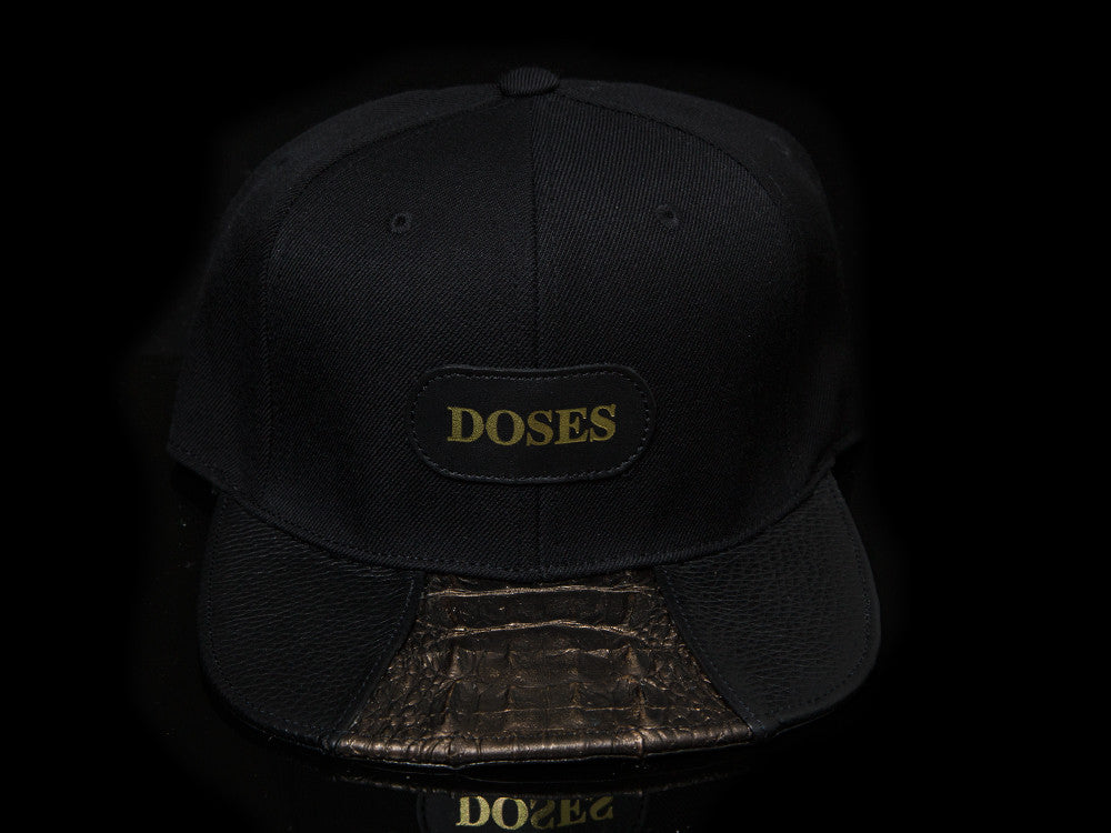 Doses UNIQUE Bronze Alligator Strapback