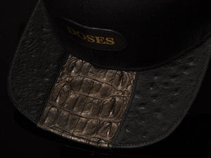 Doses UNIQUE Bronze Alligator Strapback