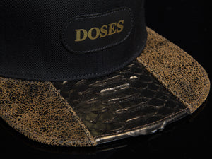 Doses UNIQUE Snakeskin Strapback