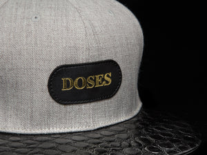 Doses Shadow Spotted Gator Strapback