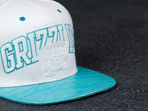 Vancouver Grizzlies Tiffany Alligator Strapback