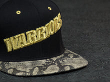 Golden State Warriors Snakeskin Strapback