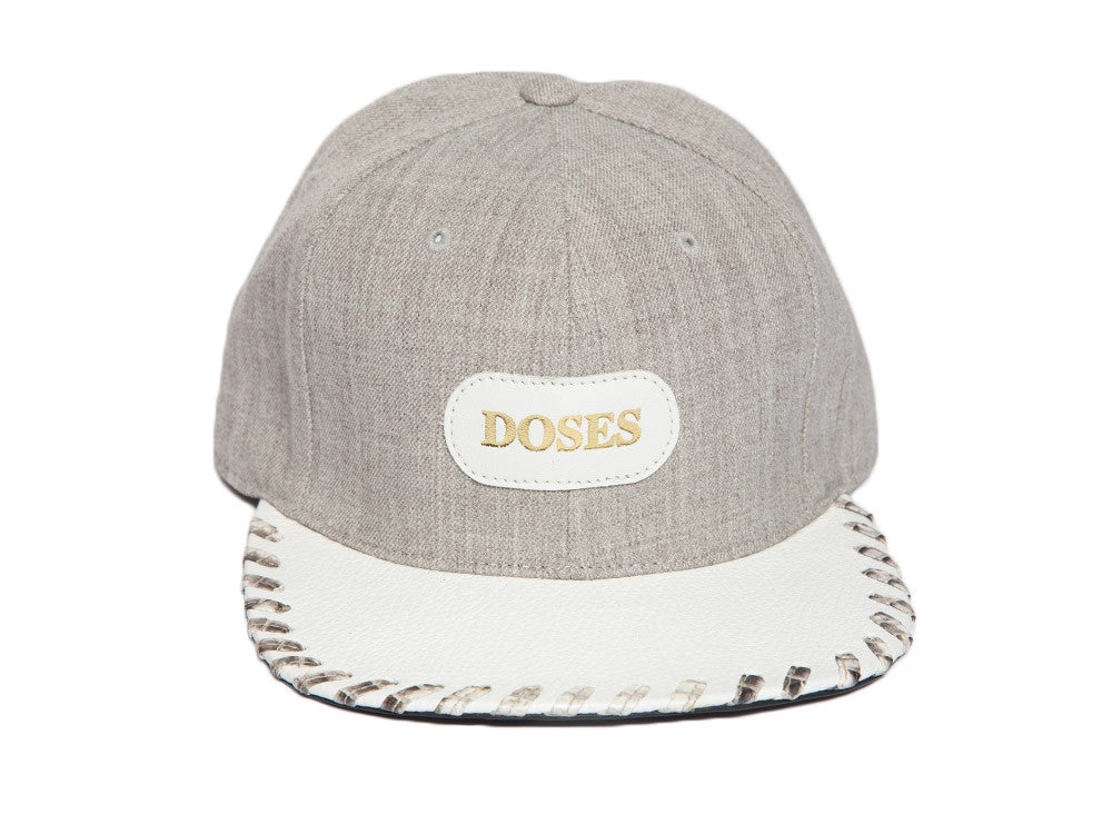 Doses UNIQUE Woven Snakeskin Strapback