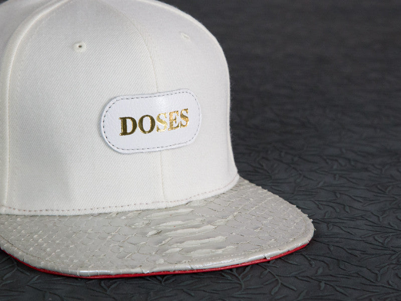 Doses Pearl Snakeskin Strapback