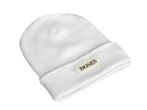 White Doses Gold Label Beanie